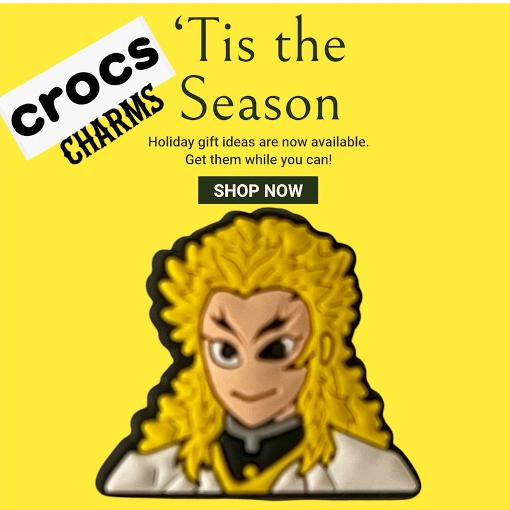 Crocs Charm in Demon Slayer and Others  NEW
